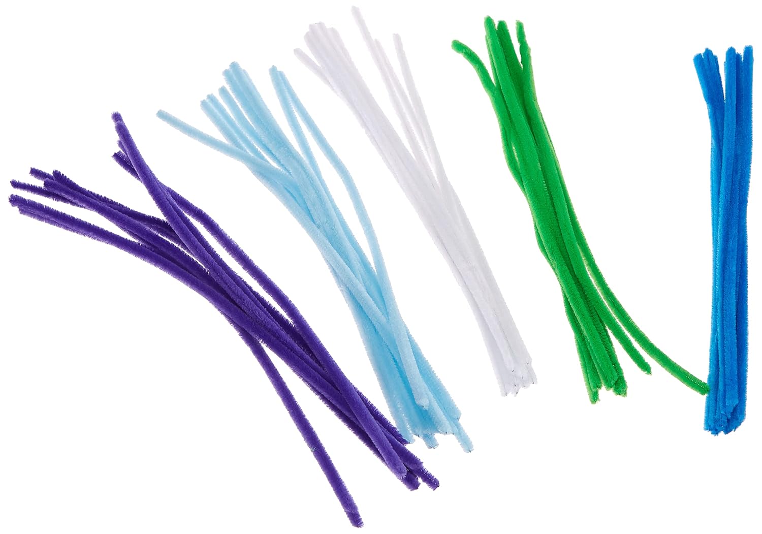 8 Colors Creative Pipe Cleaners Chenille Stems 12 inches long Perfect for art craft - Image 4