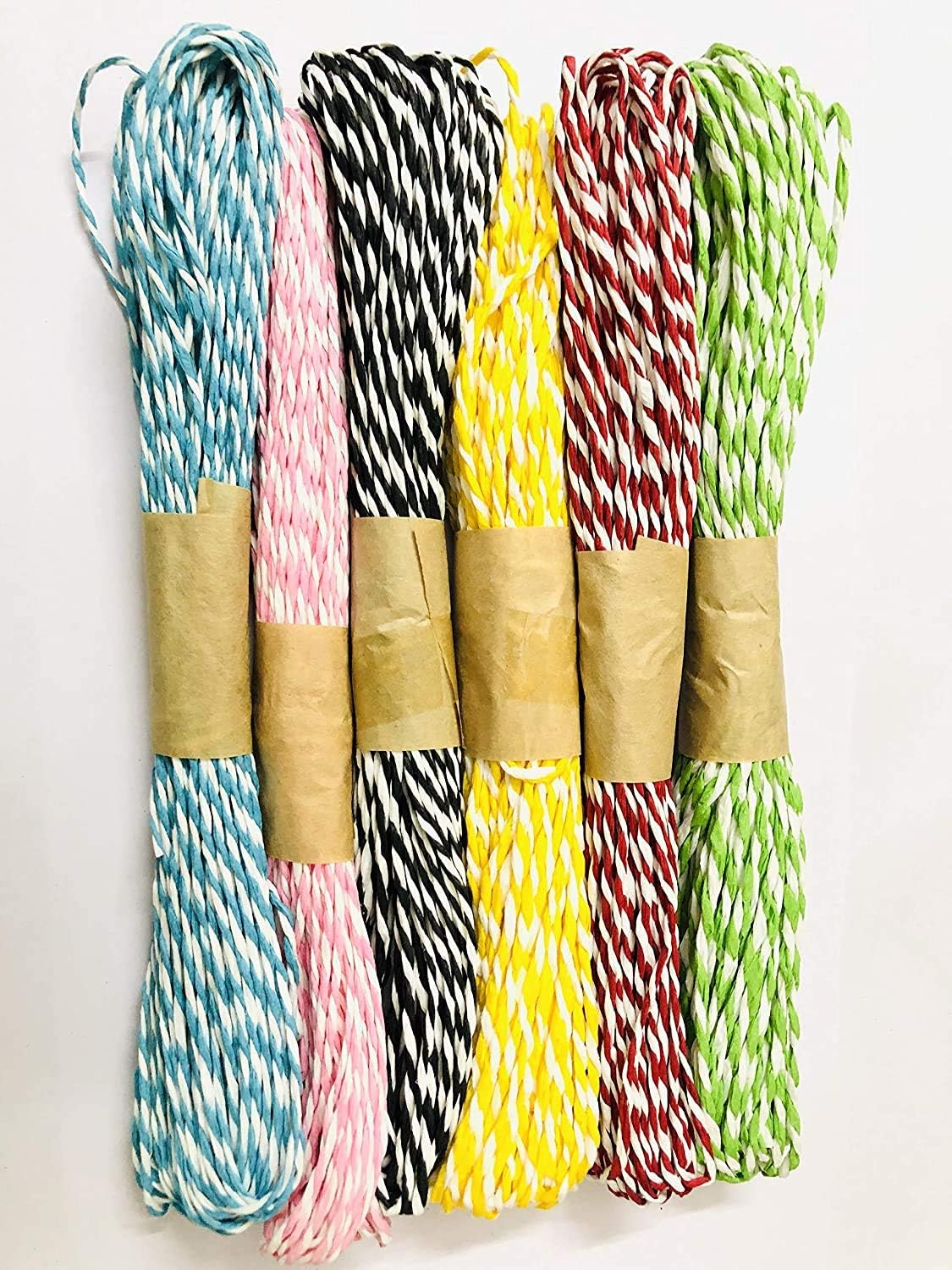 Twisted Paper Raffia Craft Favor Gift Wrapping Twine Rope Thread Scrapbooks - Image 4