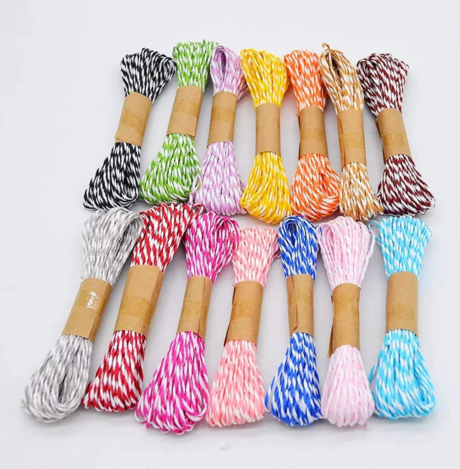 Twisted Paper Raffia Craft Favor Gift Wrapping Twine Rope Thread Scrapbooks - Image 3