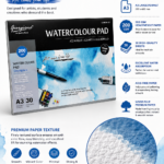 Giorgione A3 Watercolour Pad – 200 GSM Cold Press Watercolor Paper, 30 Sheets, Acid-Free Professional Painting Pad