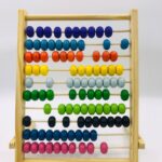 Ten Stalls Computing Rack — Wooden Abacus for Kids with 100 Colorful Beads | Maths Learning Toy for Counting & Number Skills | Ages 3+