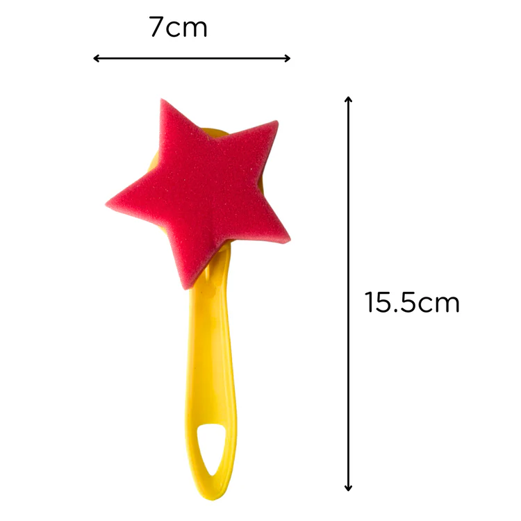 Paint Sponges for Kids, Early Learning Art & Craft for Toddlers - Image 2